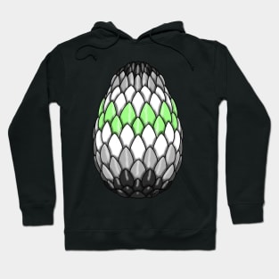 Agender Pride Dragon Egg Hoodie